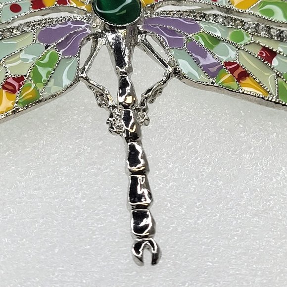 Statement Dragonfly Brooch Pin - Picture 11 of 12